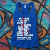 Amazing Principal Inspirational Appreciation Gift Women's Tank Top thumb 3