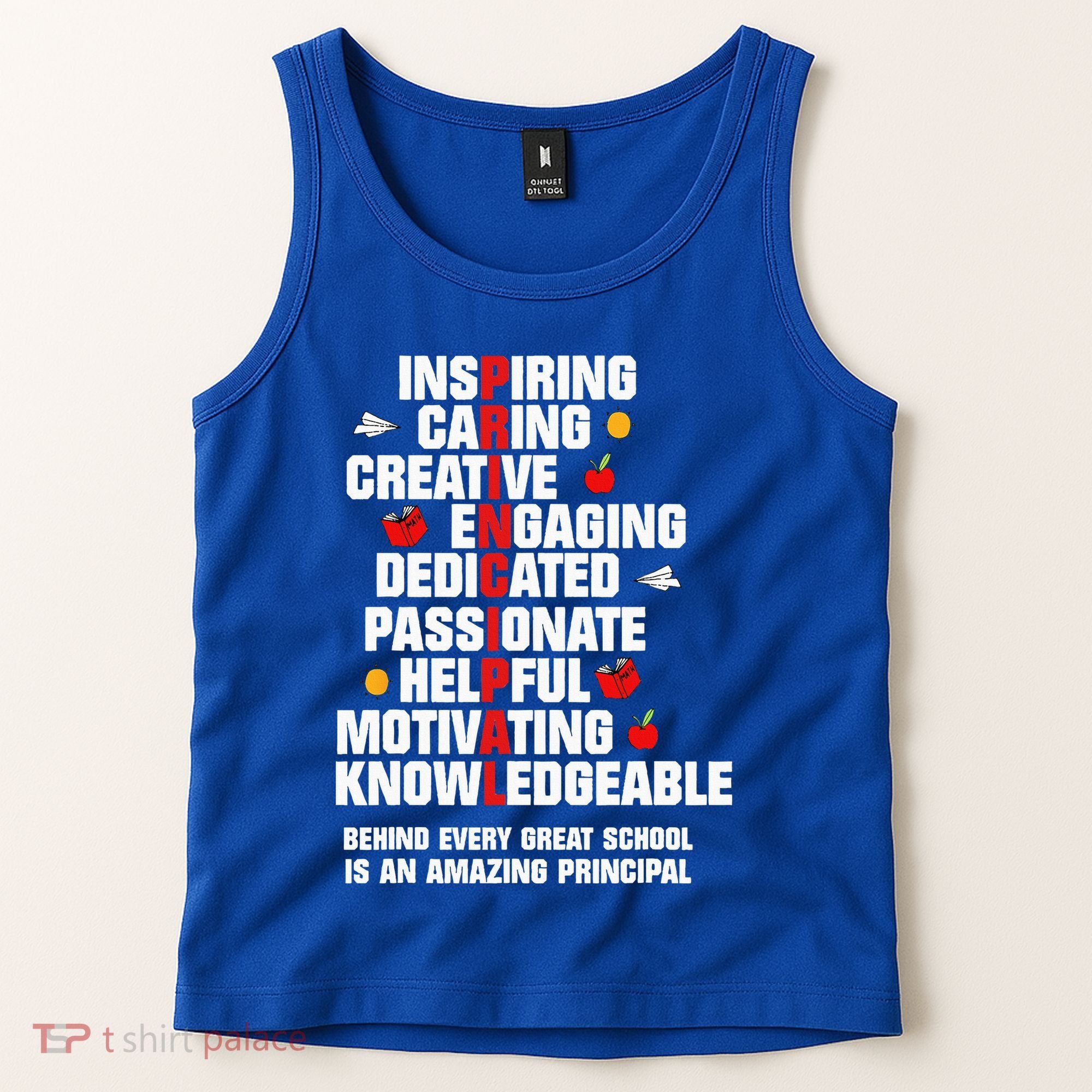 Amazing Principal Inspirational Appreciation Gift Tank Top