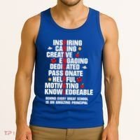 Amazing Principal Inspirational Appreciation Gift Tank Top thumb 3