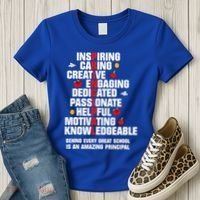Amazing Principal Inspirational Appreciation Gift Women's T-Shirt thumb 3