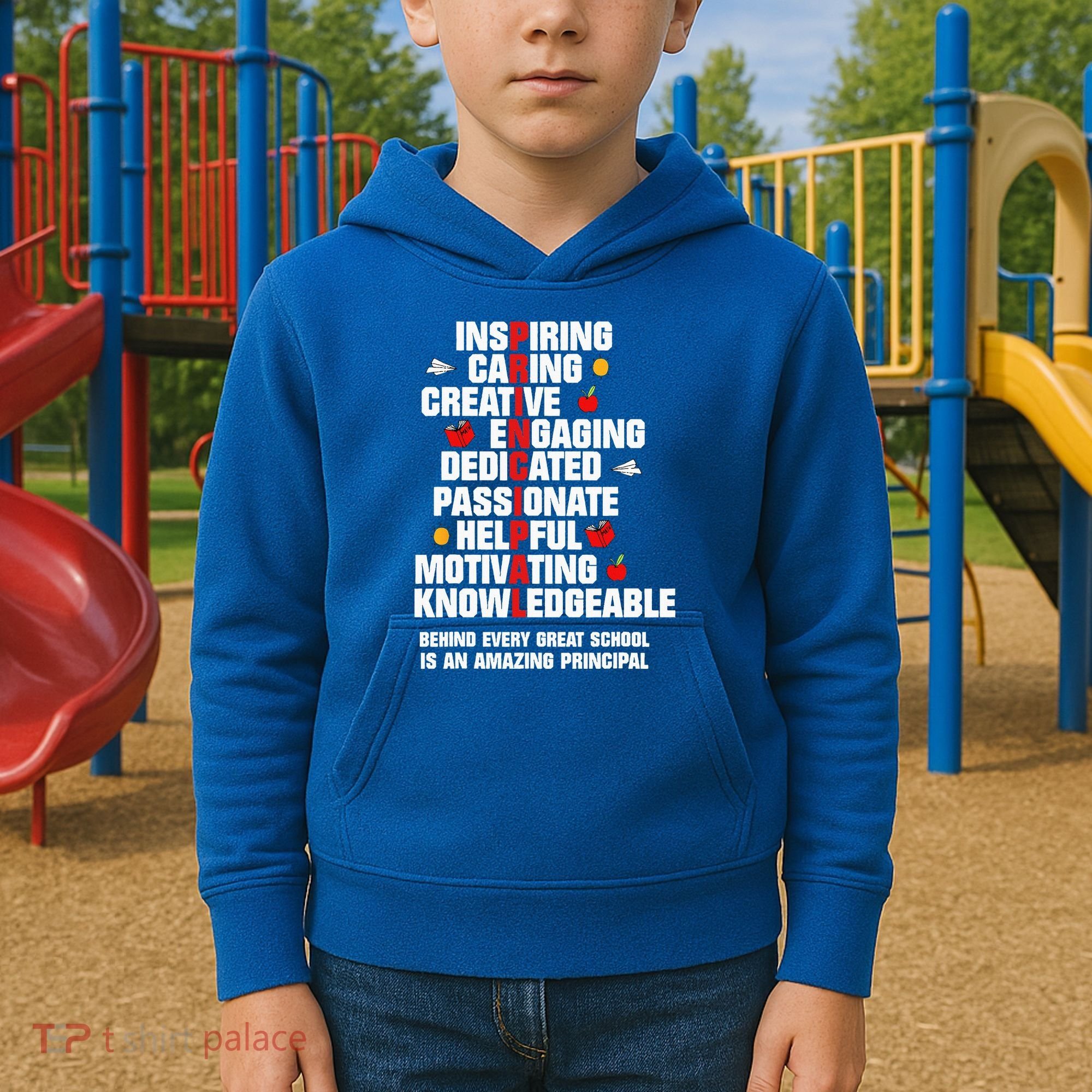 Amazing Principal Inspirational Appreciation Gift Kids Hoodie
