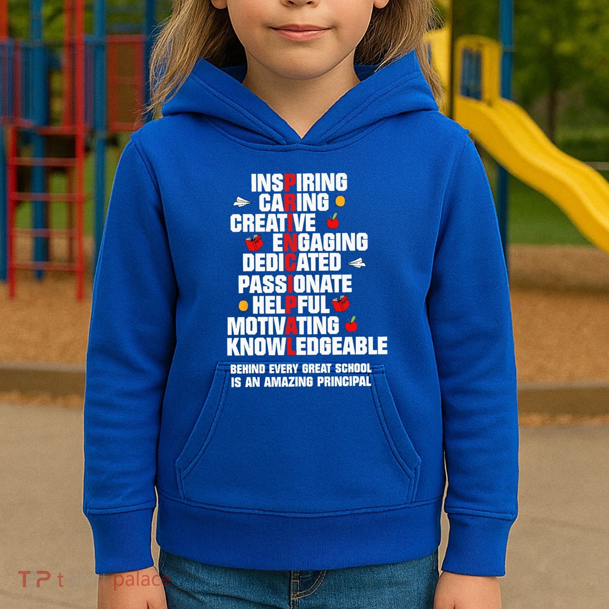 Amazing Principal Inspirational Appreciation Gift Kids Hoodie