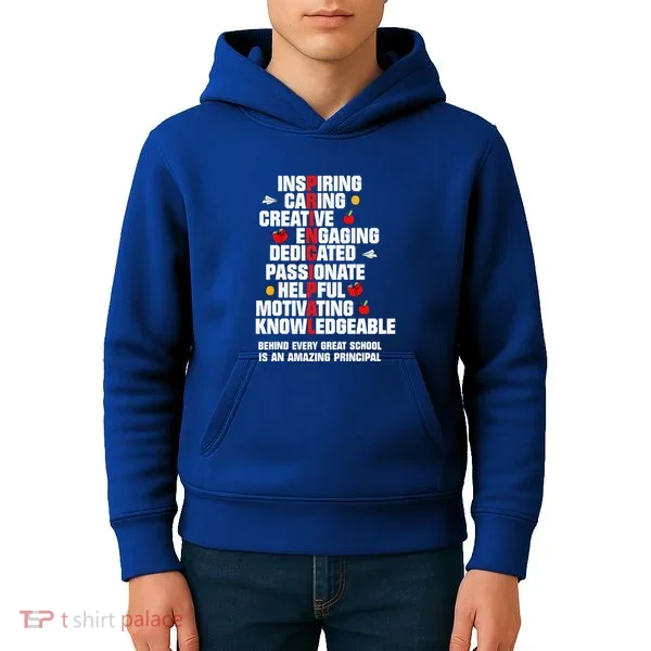 Amazing Principal Inspirational Appreciation Gift Kids Hoodie