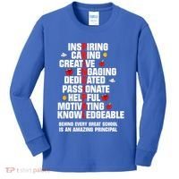Amazing Principal Inspirational Appreciation Gift Kids Long Sleeve Shirt thumb 0