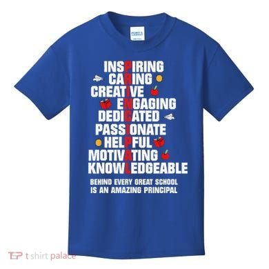 Amazing Principal Inspirational Appreciation Gift Kids T-Shirt