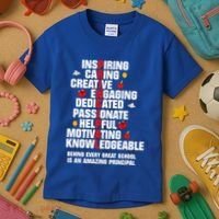 Amazing Principal Inspirational Appreciation Gift Kids T-Shirt thumb 3