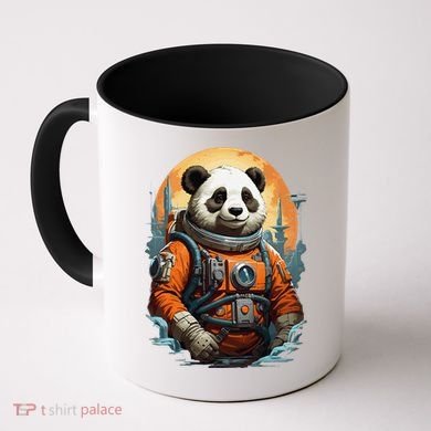 Astronaut Panda In Space Cute Coffee Mug