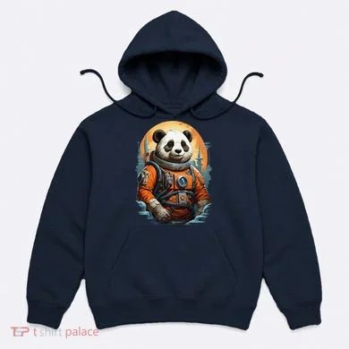 Astronaut Panda In Space Cute Hoodie