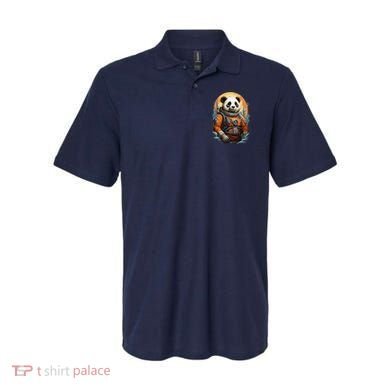 Astronaut Panda In Space Cute Polo