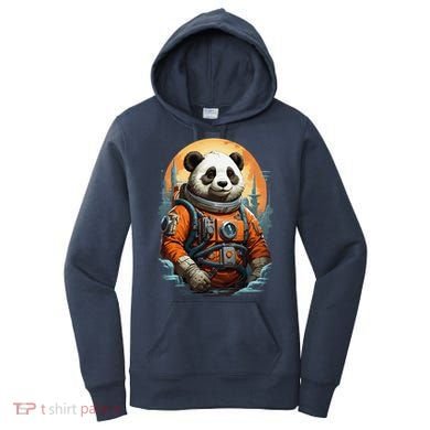 Astronaut Panda In Space Cute Women's Hoodie