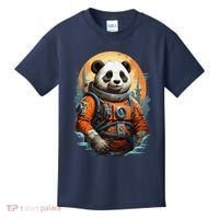 Astronaut Panda In Space Cute Kids T-Shirt thumb 0