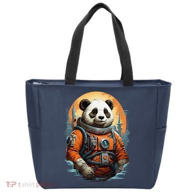 Astronaut Panda In Space Cute Tote Bag