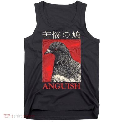 Anguish Pigeon Japanese Tank Top