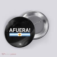 Afuera! President Javier Milei Button thumb 0