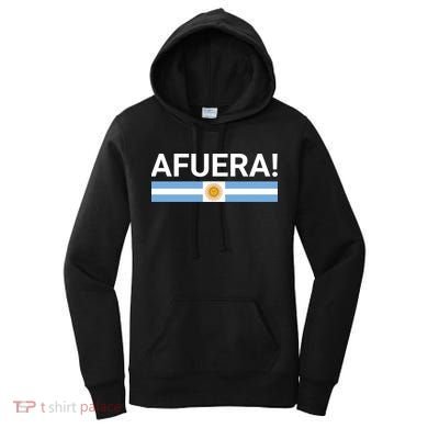 Afuera! President Javier Milei Women's Hoodie