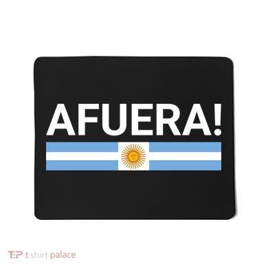 Afuera! President Javier Milei Mousepad