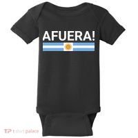 Afuera! President Javier Milei Baby Bodysuit thumb 0