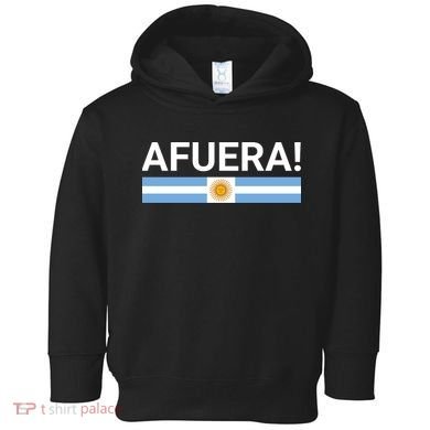 Afuera! President Javier Milei Toddler Hoodie