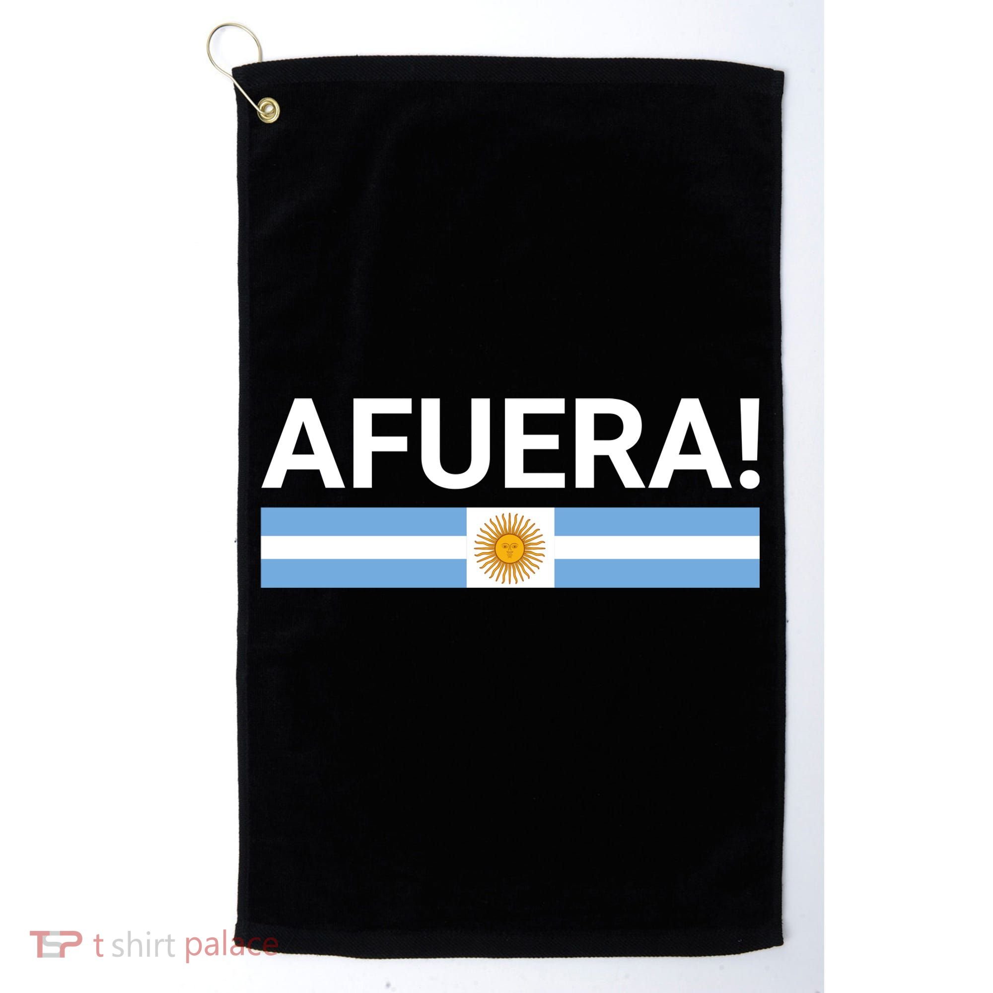 Afuera! President Javier Milei Golf Towel