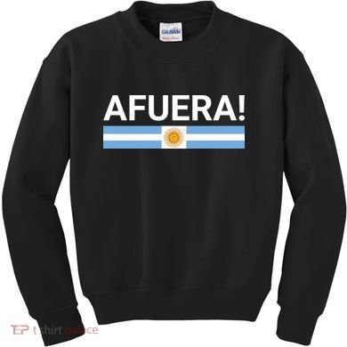 Afuera! President Javier Milei Kids Sweatshirt