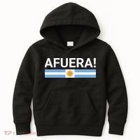 Afuera! President Javier Milei Kids Hoodie thumb 0