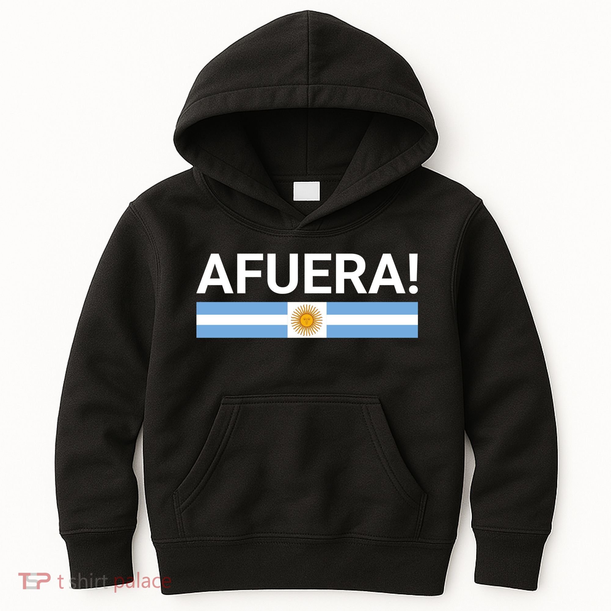 Afuera! President Javier Milei Kids Hoodie