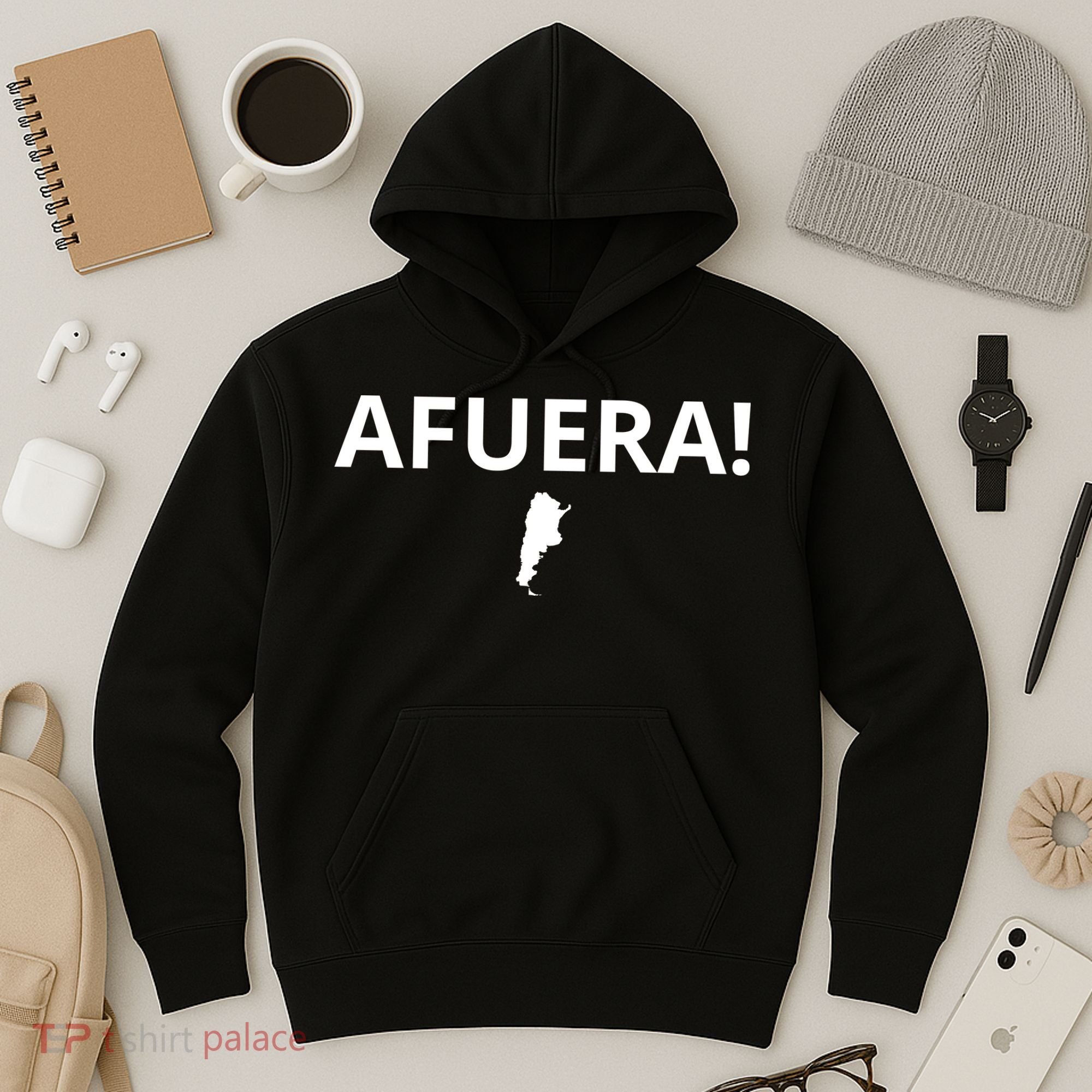 Afuera! President Javier Milei Hoodie