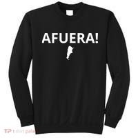 Afuera! President Javier Milei Sweatshirt thumb 0