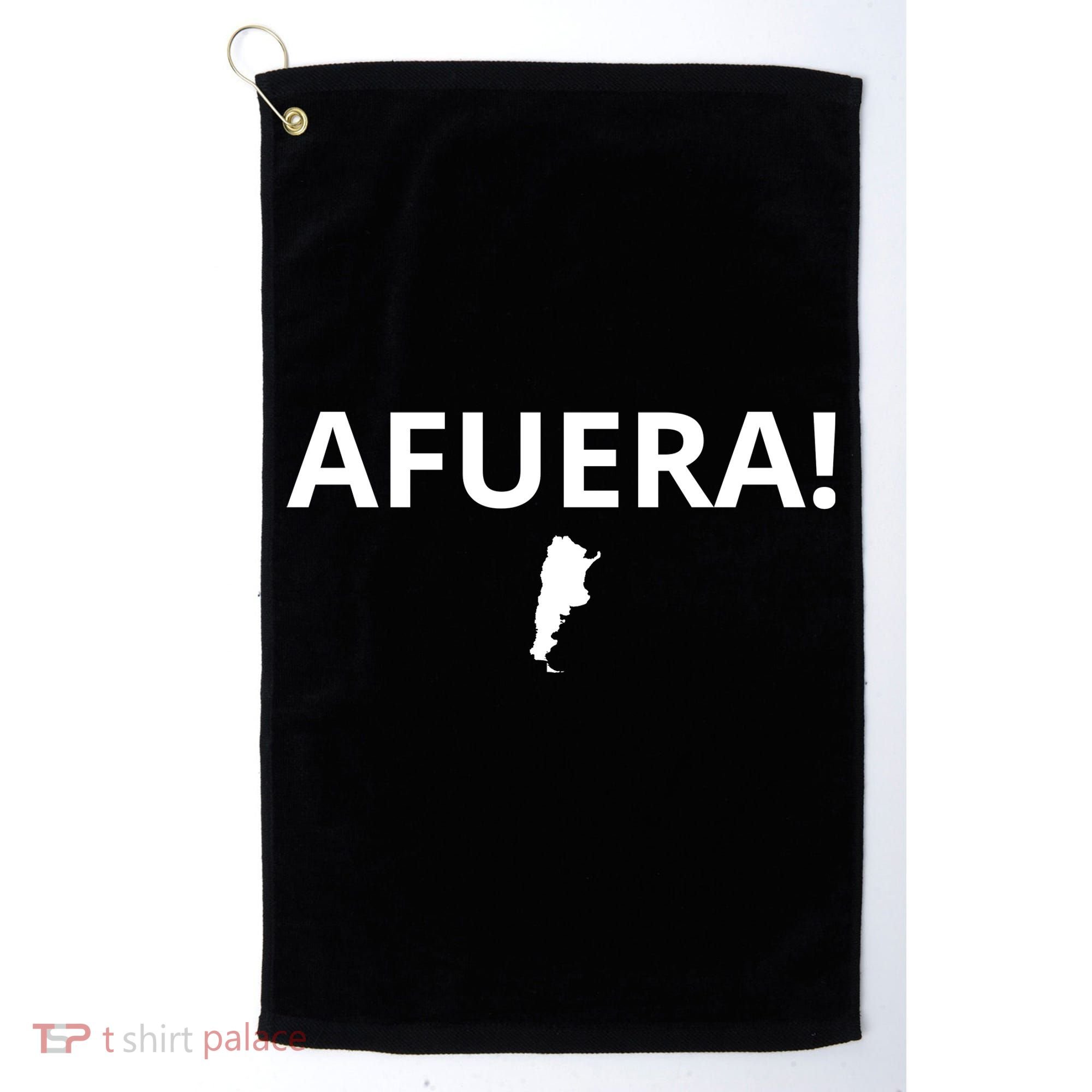 Afuera! President Javier Milei Golf Towel