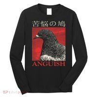 Anguish Pigeon Japanese Long Sleeve Shirt thumb 0