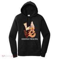 Assistant Principal Love Autumn Fall Gnome For Teachers Great Gift Women's Hoodie thumb 0