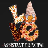 Assistant Principal Love Autumn Fall Gnome For Teachers Great Gift Women's Hoodie thumb 2