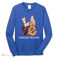 Assistant Principal Love Autumn Fall Gnome For Teachers Great Gift Long Sleeve Shirt thumb 0