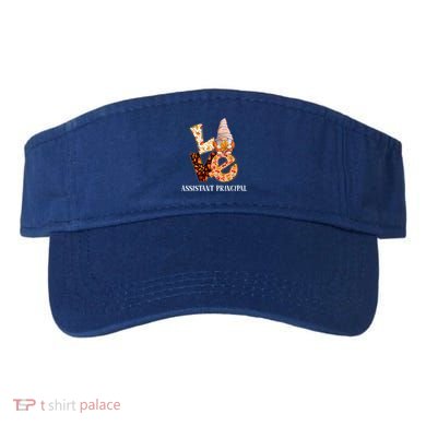 Assistant Principal Love Autumn Fall Gnome For Teachers Great Gift Visor