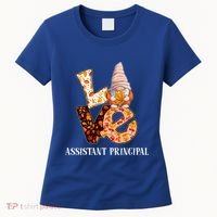 Assistant Principal Love Autumn Fall Gnome For Teachers Great Gift Women's T-Shirt thumb 0