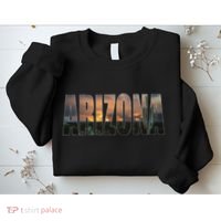 Arizona Photo Landscape Cactus Dessert Mountains Nature Sweatshirt thumb 2