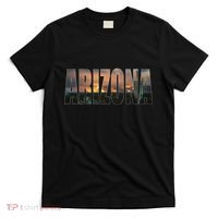 Arizona Photo Landscape Cactus Dessert Mountains Nature T-Shirt thumb 0