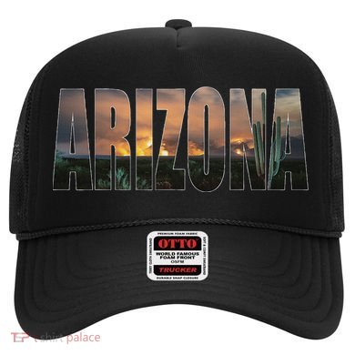Arizona Photo Landscape Cactus Dessert Mountains Nature Hat