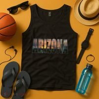 Arizona Photo Landscape Cactus Dessert Mountains Nature Tank Top thumb 4