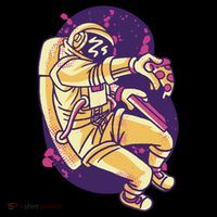 Astronaut Pizza Lover Backpack thumb 2