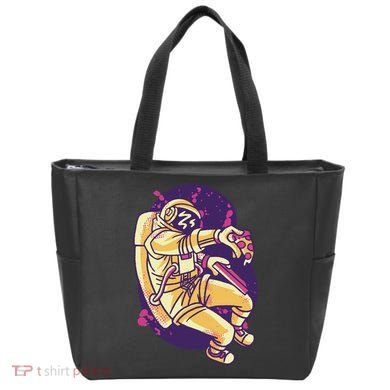 Astronaut Pizza Lover Tote Bag