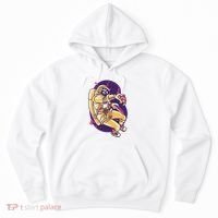 Astronaut Pizza Lover Hoodie thumb 0
