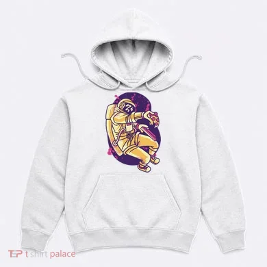 Astronaut Pizza Lover Hoodie
