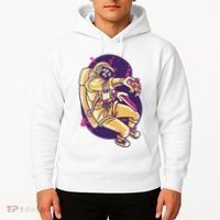 Astronaut Pizza Lover Hoodie thumb 2