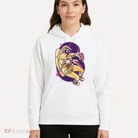 Astronaut Pizza Lover Hoodie thumb 5