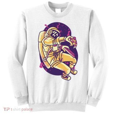 Astronaut Pizza Lover Sweatshirt