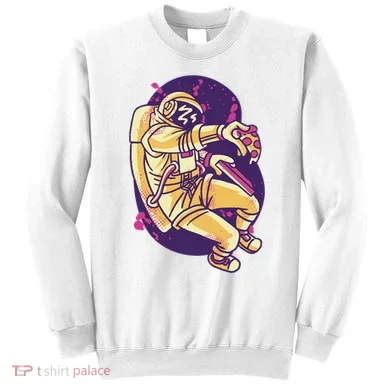 Astronaut Pizza Lover Sweatshirt