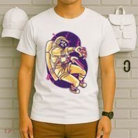 Astronaut Pizza Lover T-Shirt thumb 6