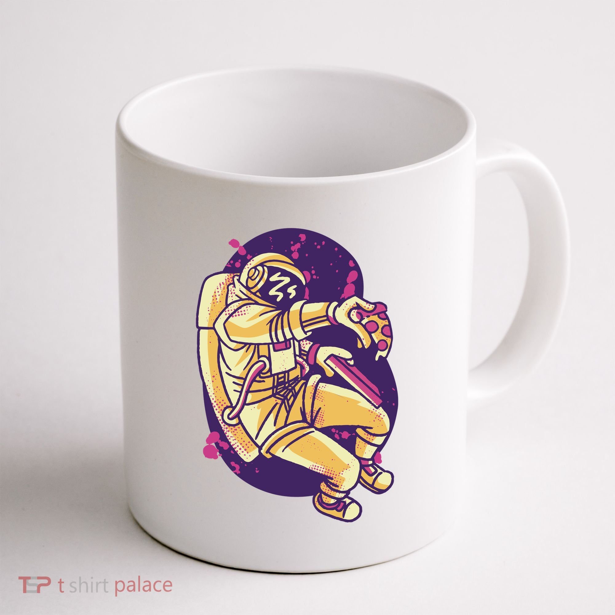 Astronaut Pizza Lover Coffee Mug