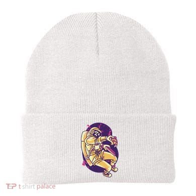 Astronaut Pizza Lover Beanie